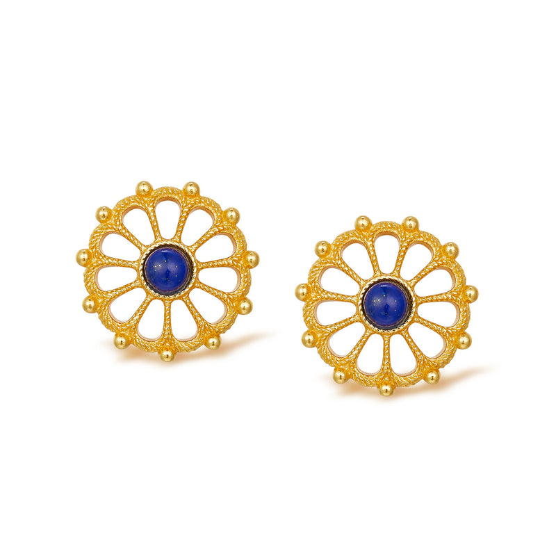 925 silver lapis earrings