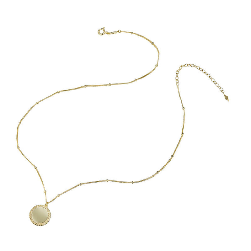 Collier Sunlit en vermeil or 18 carats 