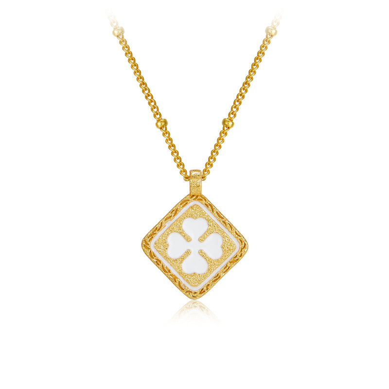 Celestial Bloom Necklace 18k Gold Vermeil