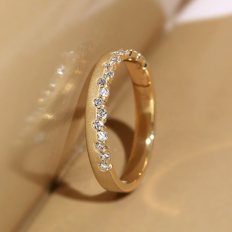 Morning Wave 18K Diamond Ring