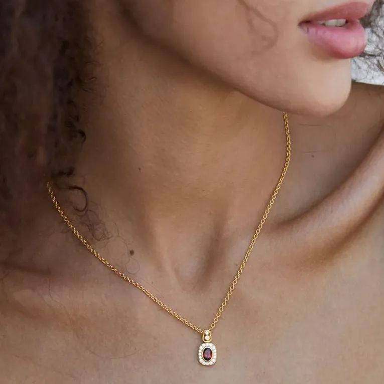 Radiance Necklace 18k Gold Vermeil