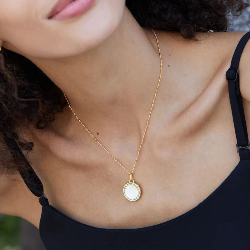 Radiance Necklace 18k Gold Vermeil