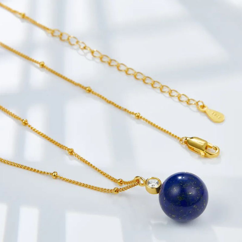 Sphere Necklace 18k Gold Vermeil