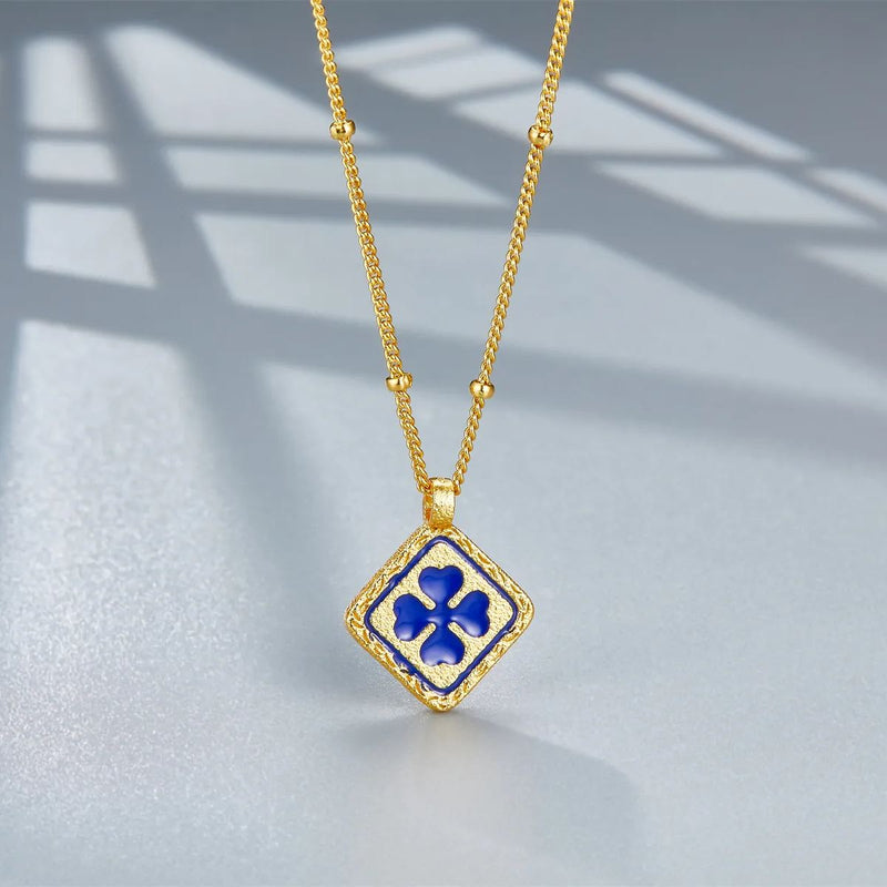 Celestial Bloom Necklace 18k Gold Vermeil