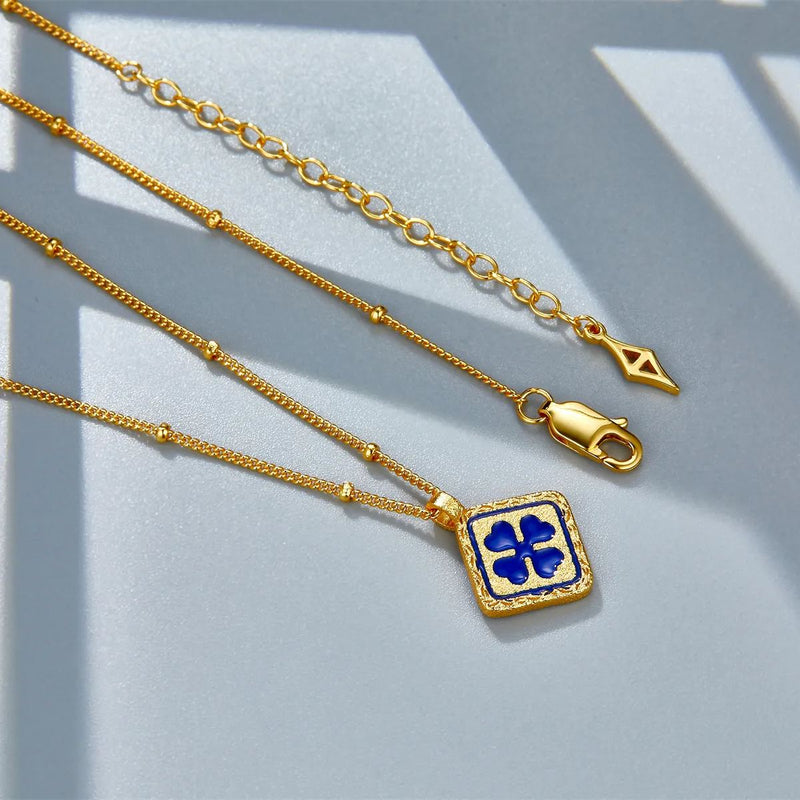 Celestial Bloom Necklace 18k Gold Vermeil