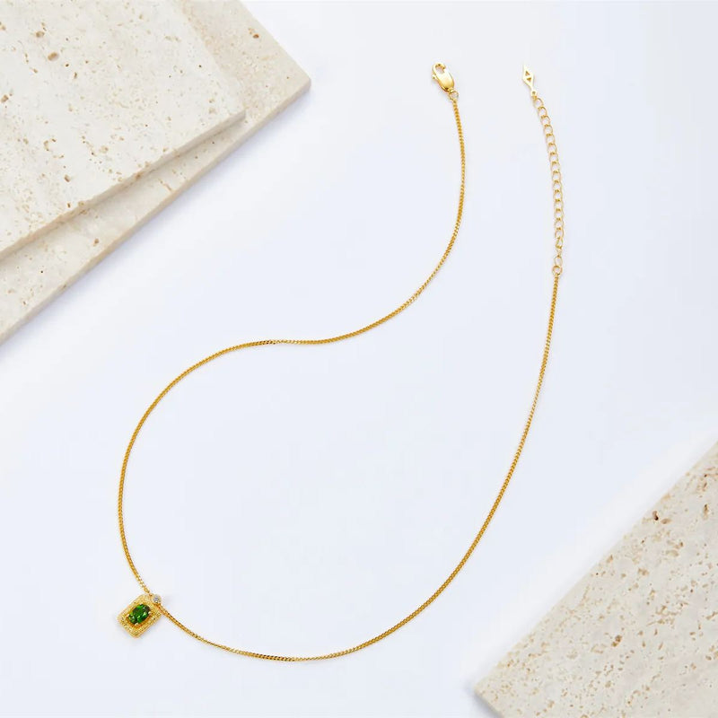 Forest Necklace 18k Gold Vermeil