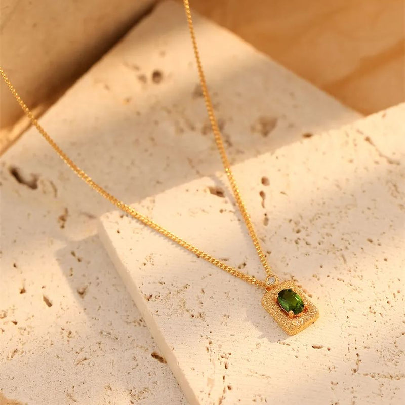 Forest Necklace 18k Gold Vermeil