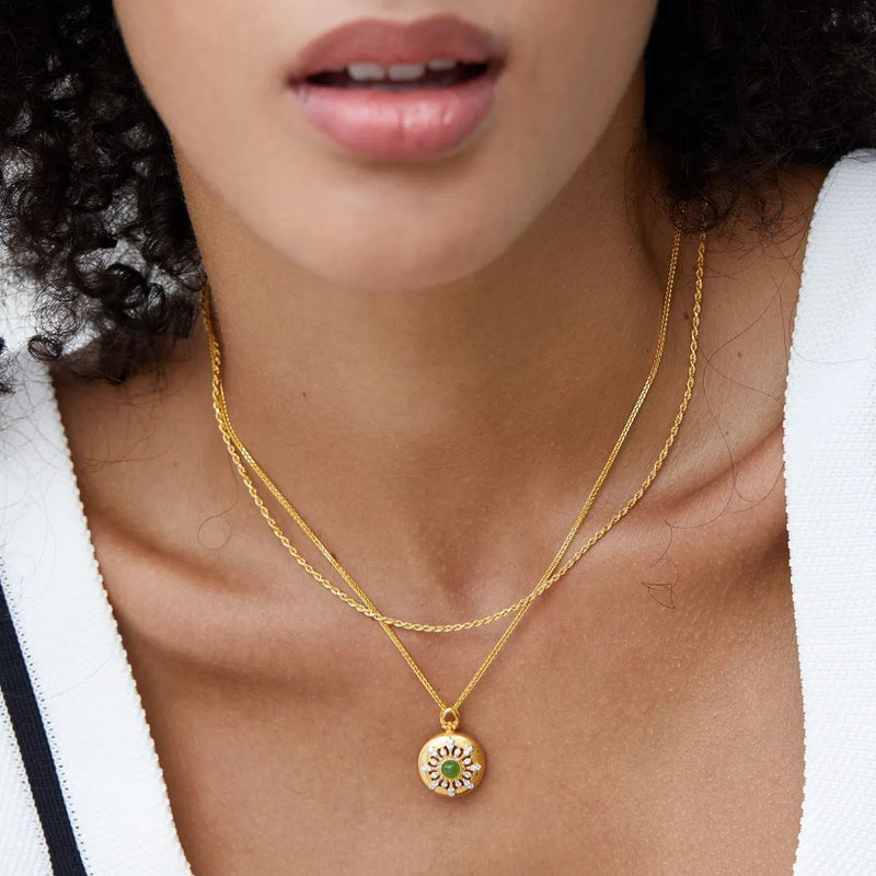 Dawn Necklace 18k Gold Vermeil