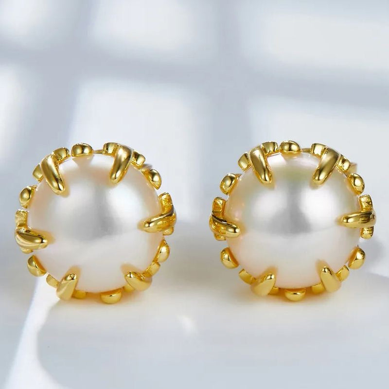 Pendientes Radiant en oro vermeil de 18 quilates 