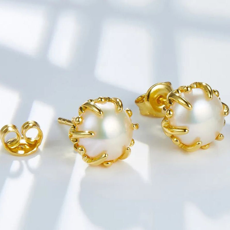 Pendientes Radiant en oro vermeil de 18 quilates 