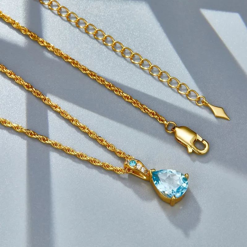 Oceanic Necklace 18k Gold Vermeil